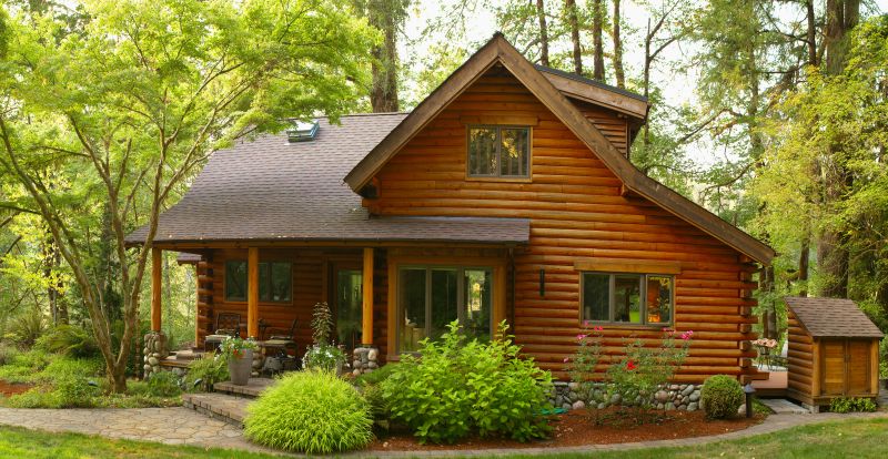 Log Home Landscaping