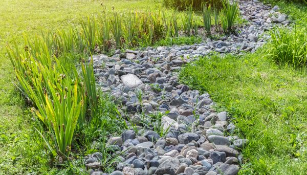 River Rock Garden Installation in Arroyo Grande
