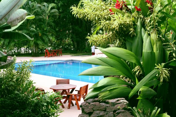 Pool Area Landscaping in Arroyo Grande