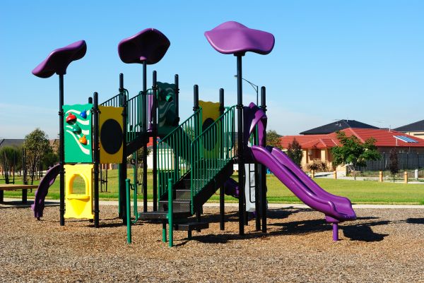 Playground Mulch Removal in Arroyo Grande