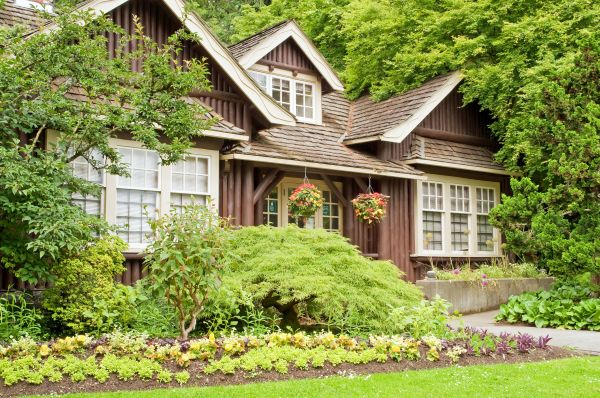 Log Home Landscaping in Arroyo Grande