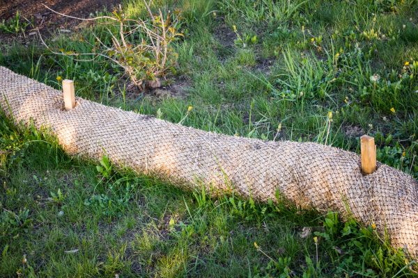 Wattle Installation in Arroyo Grande